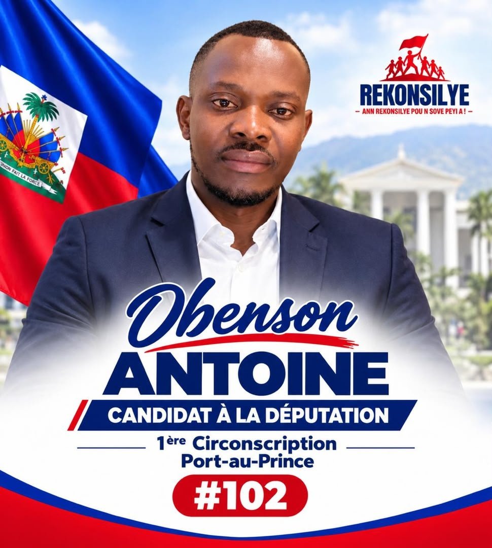 Portrait de Obenson ANTOINE